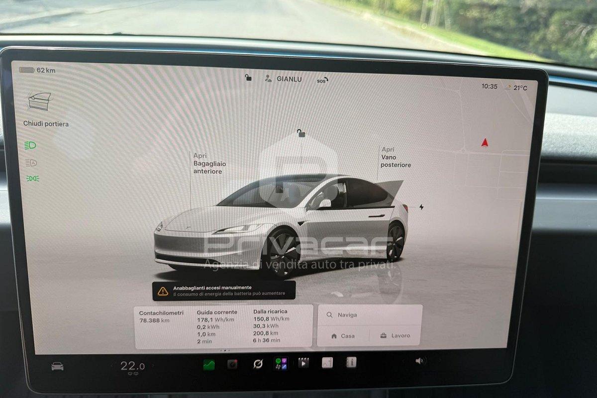 TESLA Model 3 NV35 RWD Premium