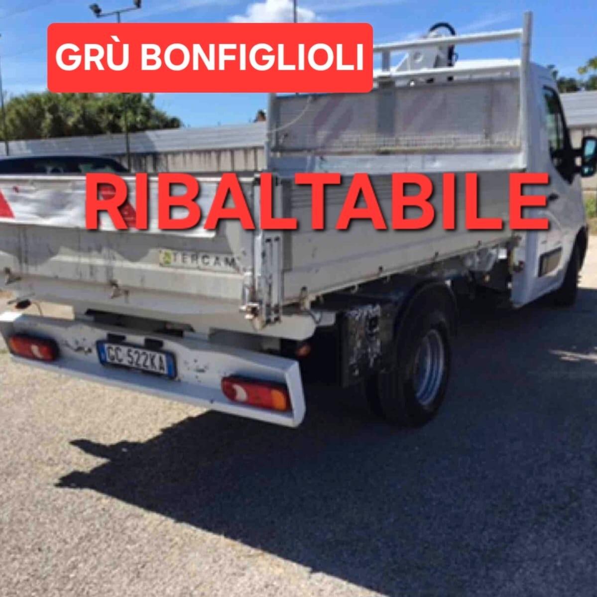 OPEL MOVANO 2.3cdi RIBALTABILE CON GRU
