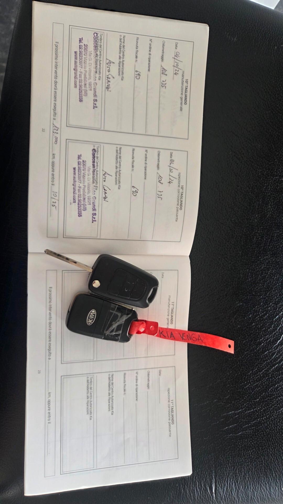 Kia Venga Tetto navi