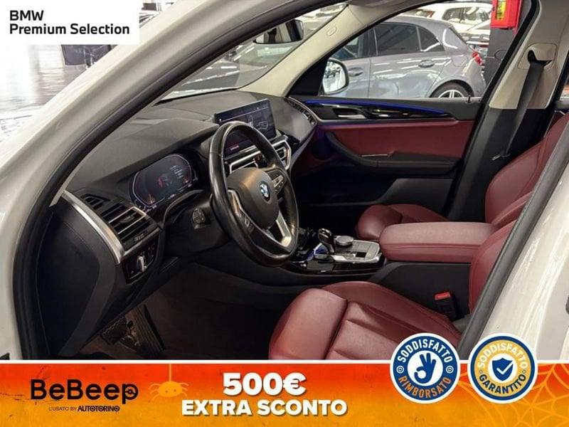 BMW X3 XDRIVE20D MHEV 48V AUTO