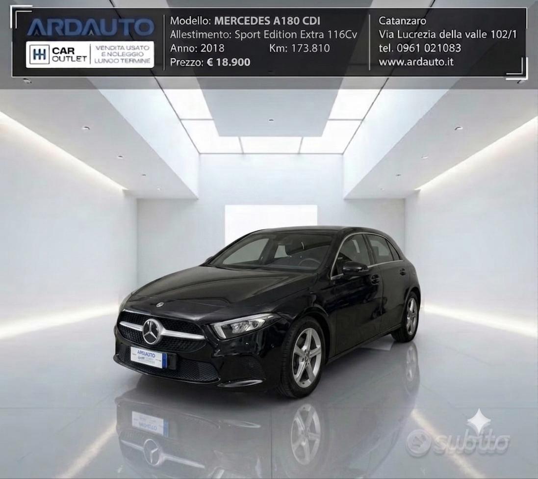 Mercedes A 180 Cdi Sport Edition Extra