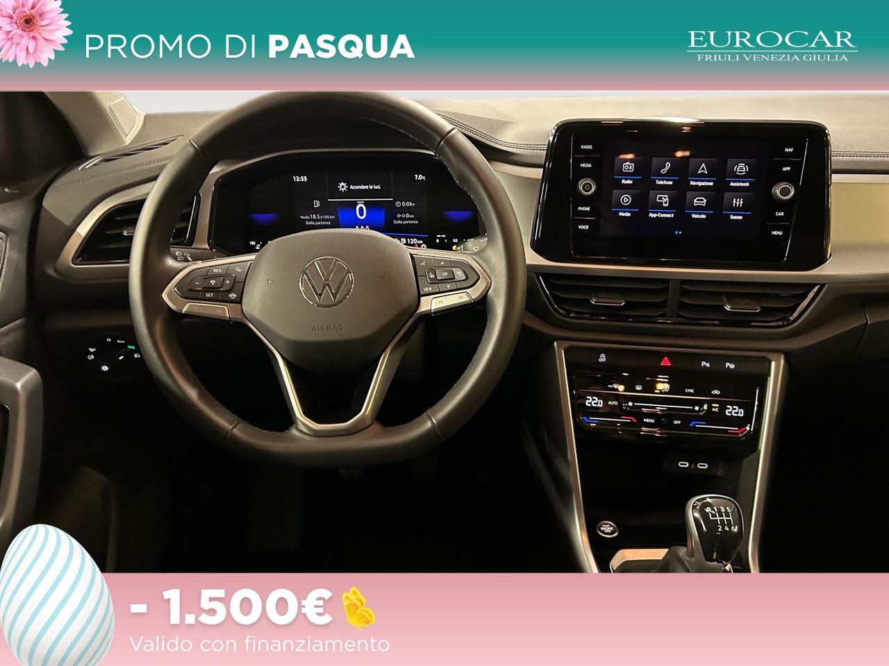 Volkswagen T-Roc 1.0 tsi life 115cv