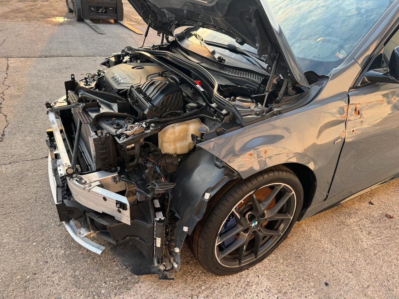 BMW 135 F40 M 135i M135 xdrive auto Msport INCIDENTATA