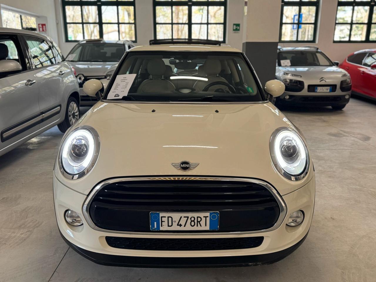 Mini Cooper D 1.5 AUTOMATICA!TETTO APRIBILE!INTERNI IN PELLE!