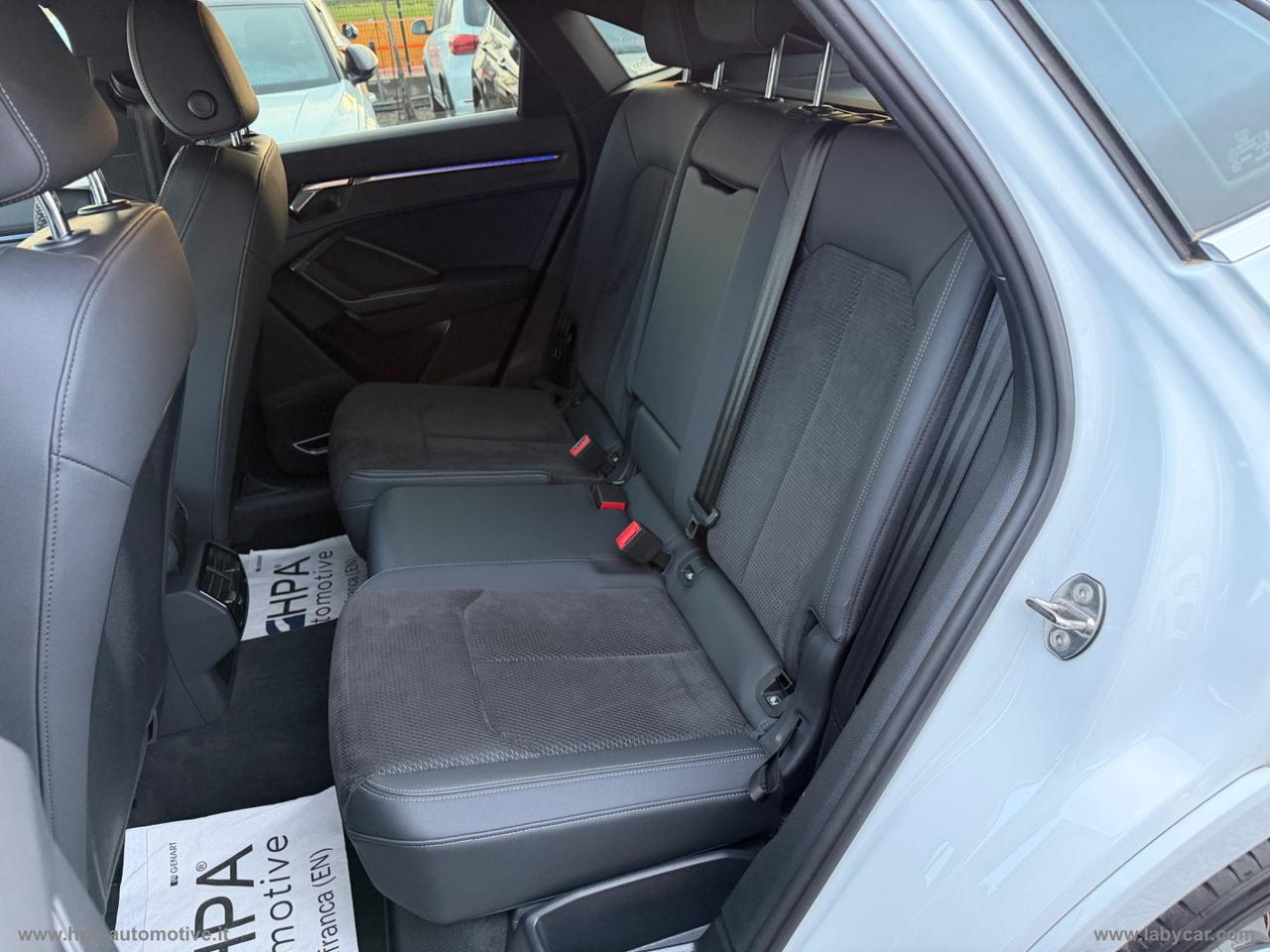 AUDI Q3 SPORTBACK 2.0TDI S-tronic S-Line LED NAVI PELLE CERCHI 19 RETROCAMERA