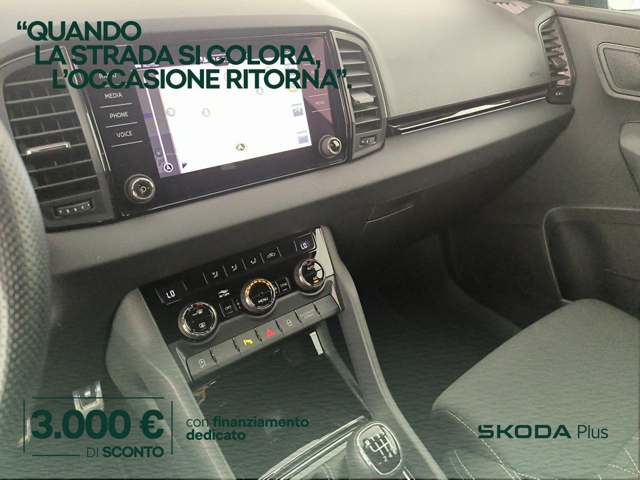 Skoda Karoq 2.0 tdi sportline 115cv
