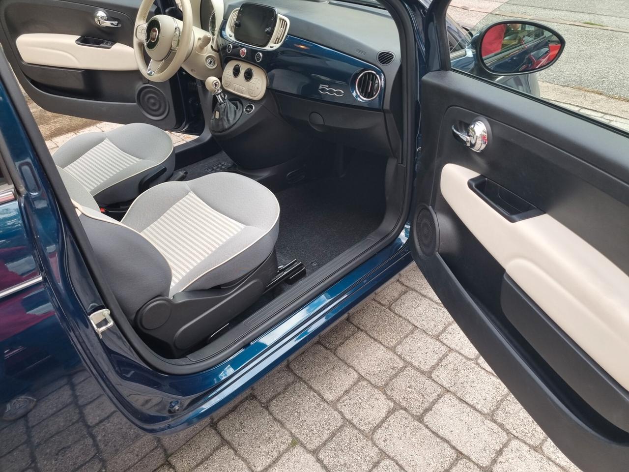 Fiat 500 collezione 1.2 69 cv anno 2018 km 61000