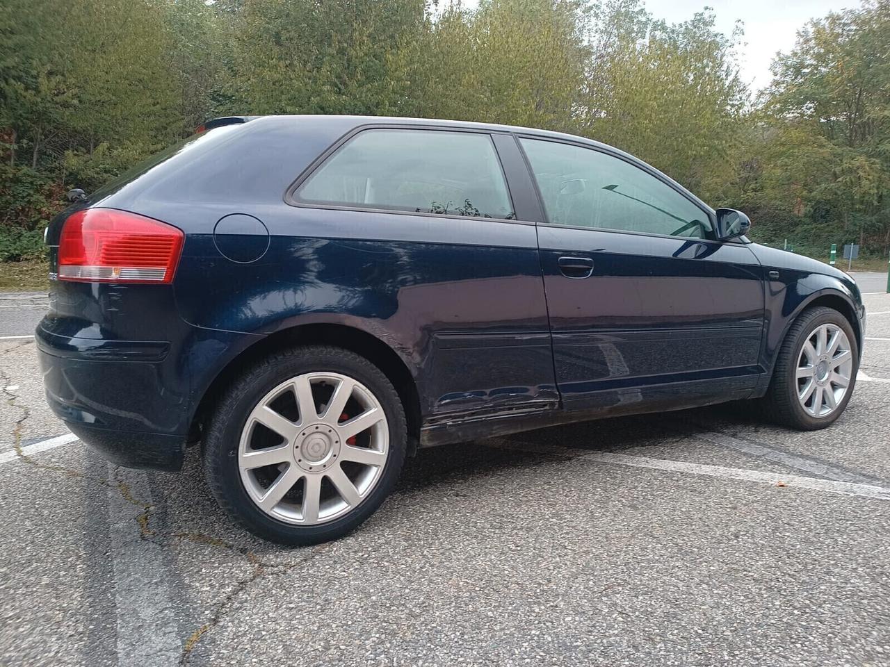 Audi A3 2.0 FSI 150cv 114850Km Brancale Danneggiato