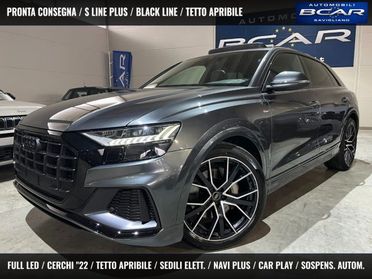 AUDI Q8 50 TDI 286 CV quattro S line TETTO/22 SLINE/BLACK