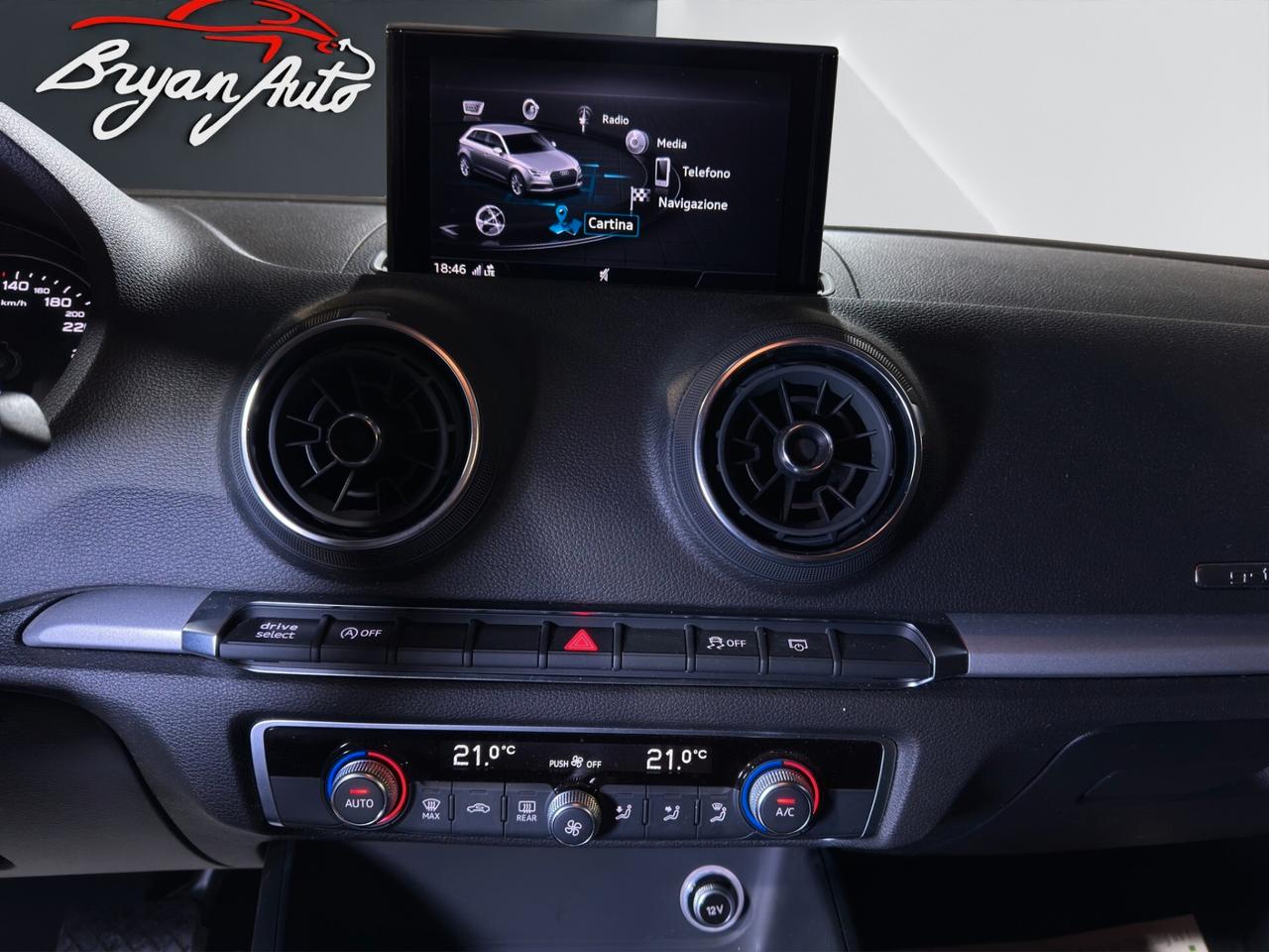 Audi A3 Sportback 30 1.5 g-tron Sport 131cv s-tronic