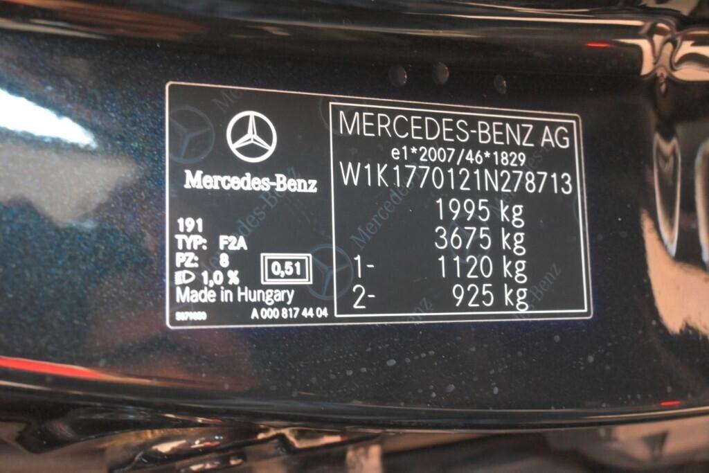 MERCEDES-BENZ A 200D 150CV AUTOMATIC BUSINESS SOLUTION ( CRUISE - MIRROR - NAVI - TELECAMERA POST. )