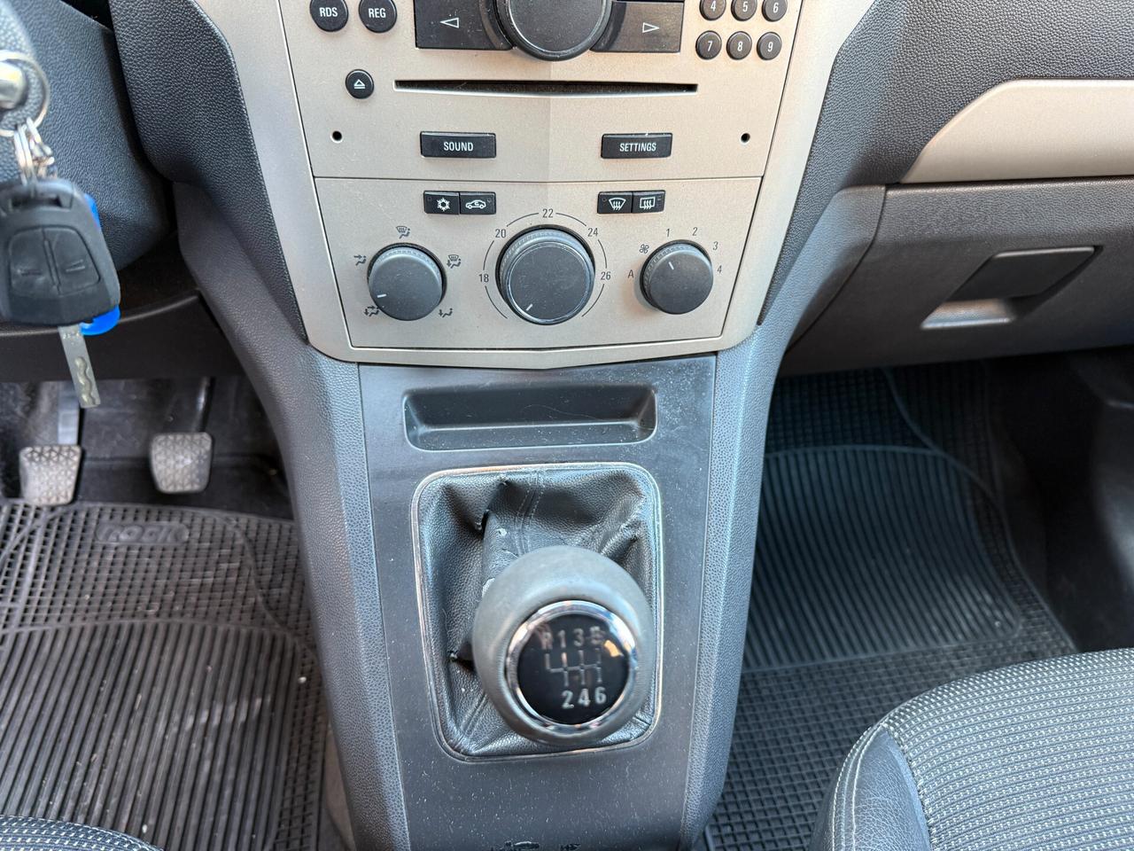 Opel Zafira 1.6 16V ecoM 94CV Cosmo 7 POSTI impianto a metano