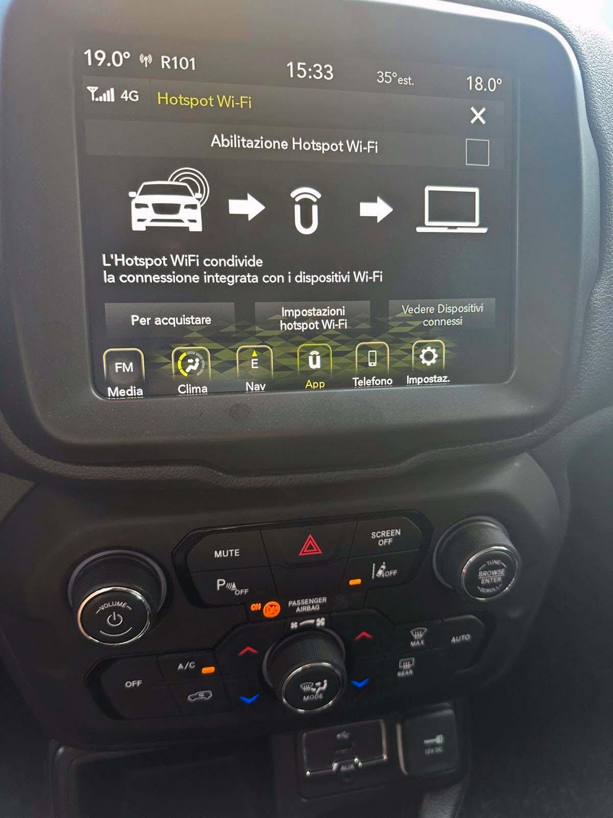 Jeep Renegade 1.0 T3 Longitude Unico Proprietario Fatturabile Apple Car