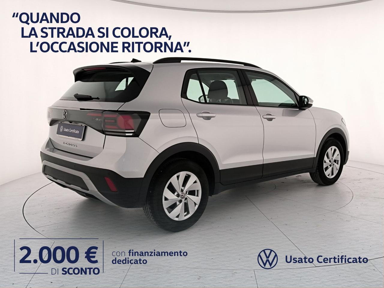 Volkswagen T-Cross 1.0 tsi life 95cv