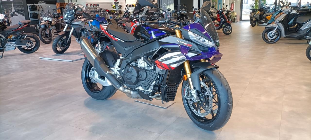 Aprilia Tuono V4 1100 Factory 2026 Shakedown Indigo