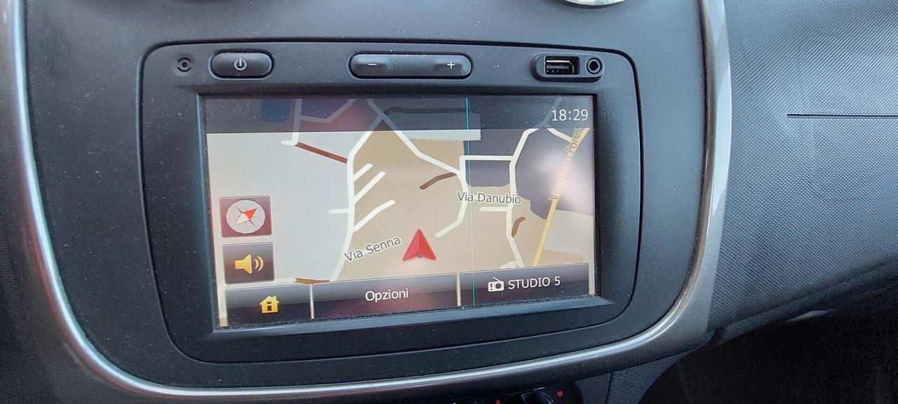 DACIA SANDERO STEPWAY 1,5 DIESEL 90 CV NAVIGATORE CRUISE IMPECCABILE FULL FULL TELEFONO