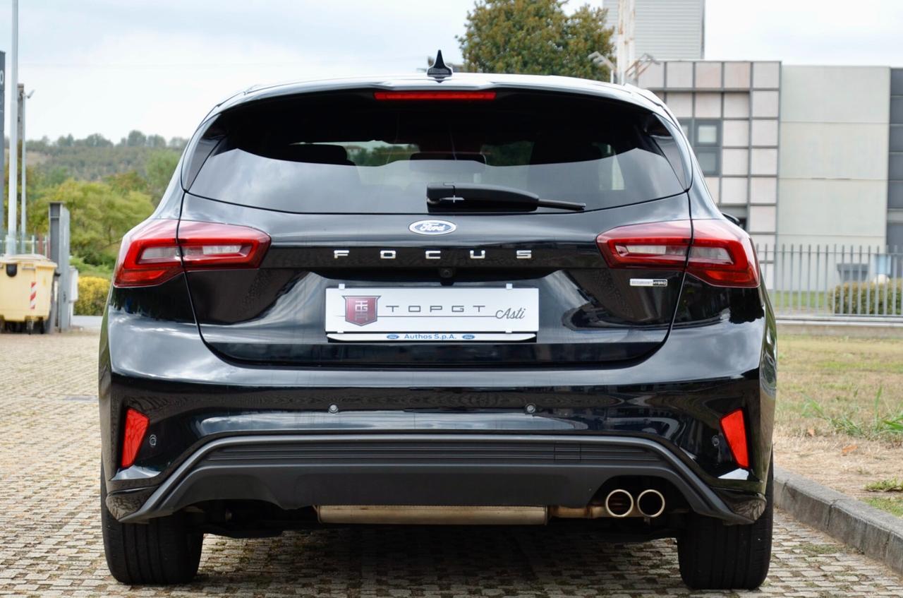 FORD FOCUS 1.0 MHEV MILD HYBRID ECOBOOST ST-LINE 125cv, UNICOPROPRIETARIO, UFF ITALIANA, SERVICE FORD, FULL LED, PERMUTE