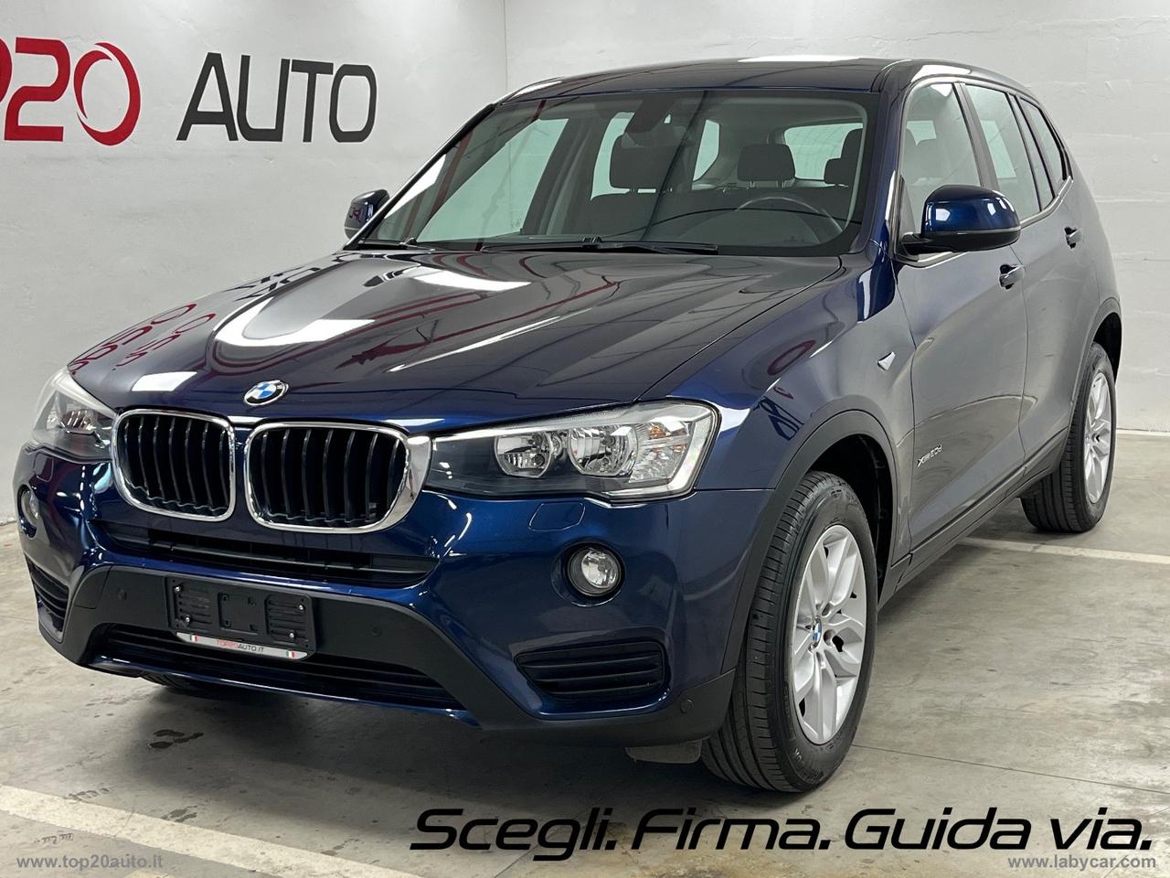BMW X3 XDrive 20D | MANUALE