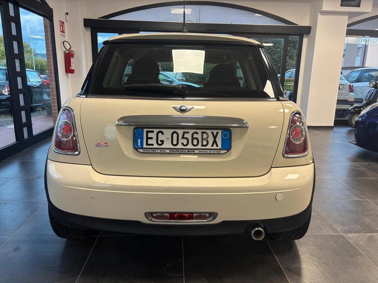 MINI ONE ANNO 2011 DS 1.6 ADATTA NEOPATENTATI KM 100 MILA