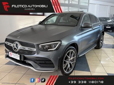 MERCEDES-BENZ GLC 300 d 4Matic Coupé Premium Plus TETTO APRIBILE- GANCIO TRAINO - LUCI AMBIENT