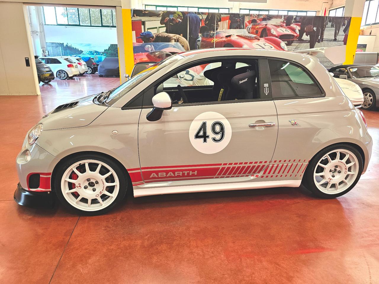 Abarth 500 abarth assetto corse targata