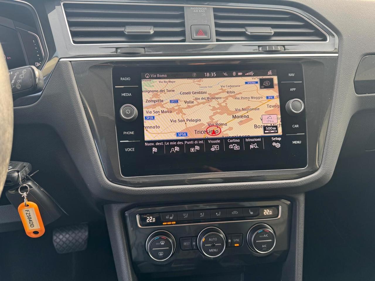 Volkswagen Tiguan 2.0 TDI SCR DSG Advanced BlueMotion Led cockpit