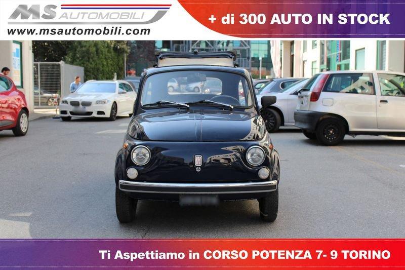 FIAT 500 L (d'epoca) LUSSO Targa e Libretto Originali