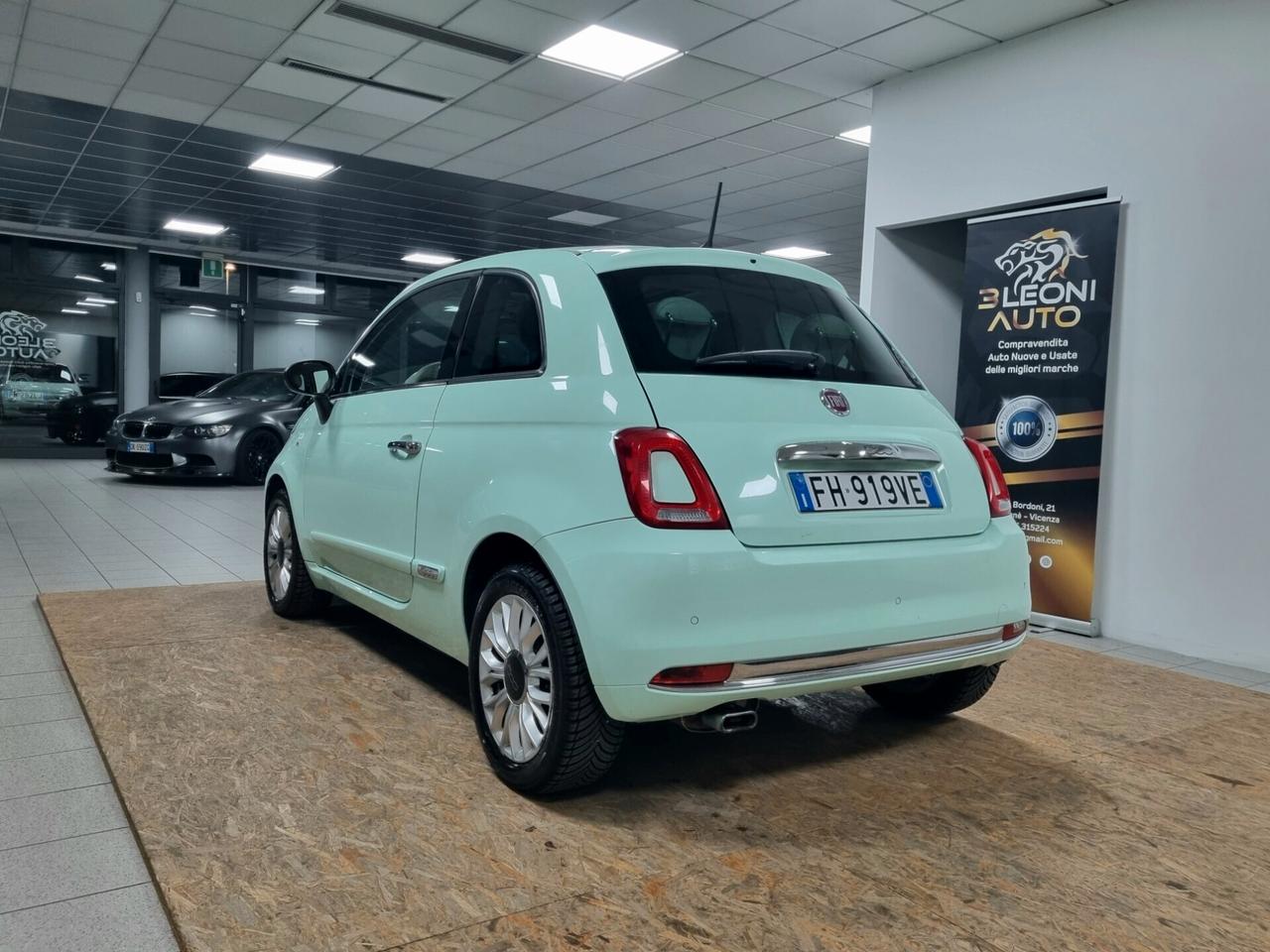 FIAT 500 1.2 BENZINA 69CV LOUNGE NEOPATENTATI