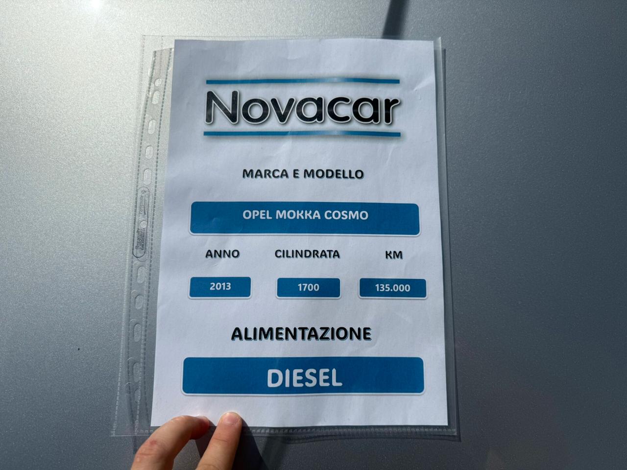 OPEL MOKKA 1,7 CDTI 131 CV COSMO S&S 5P