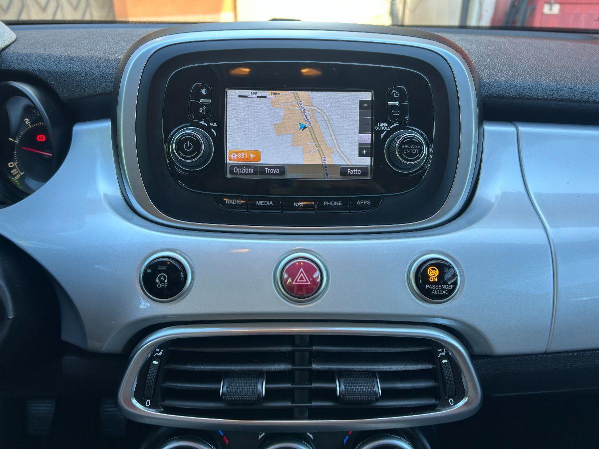 FIAT - 500X - 1.6 MultiJet 120 CV Lounge navigatore block sistem