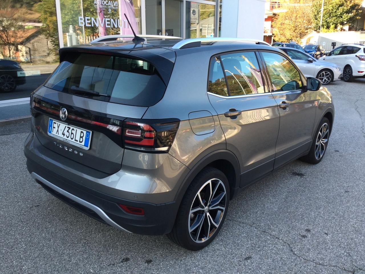 Volkswagen T-Cross 1.0 TSI 115 CV DSG Advanced BMT SOLI 70.300 KM