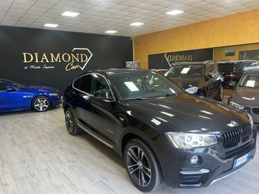 BMW X4 2.0d 190 cv “AUT/NAV/RETRO/PELLE/19”-2016