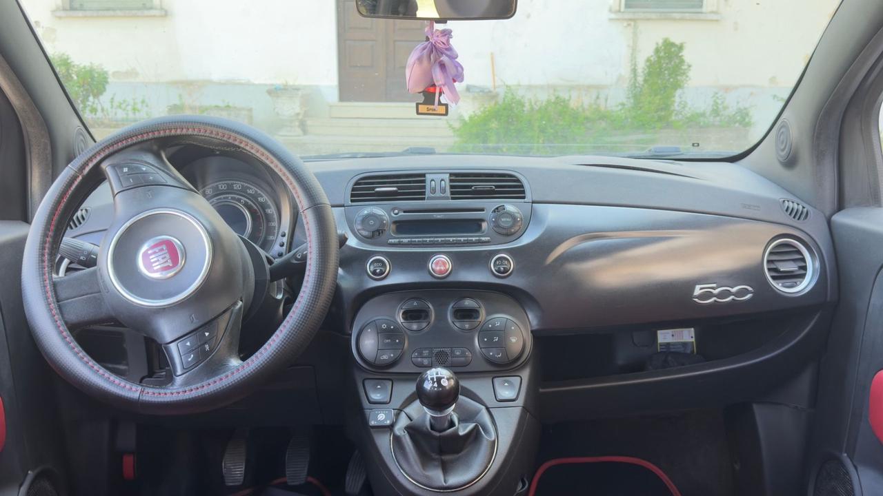 Fiat 500 0.9 TwinAir Turbo Matt Black