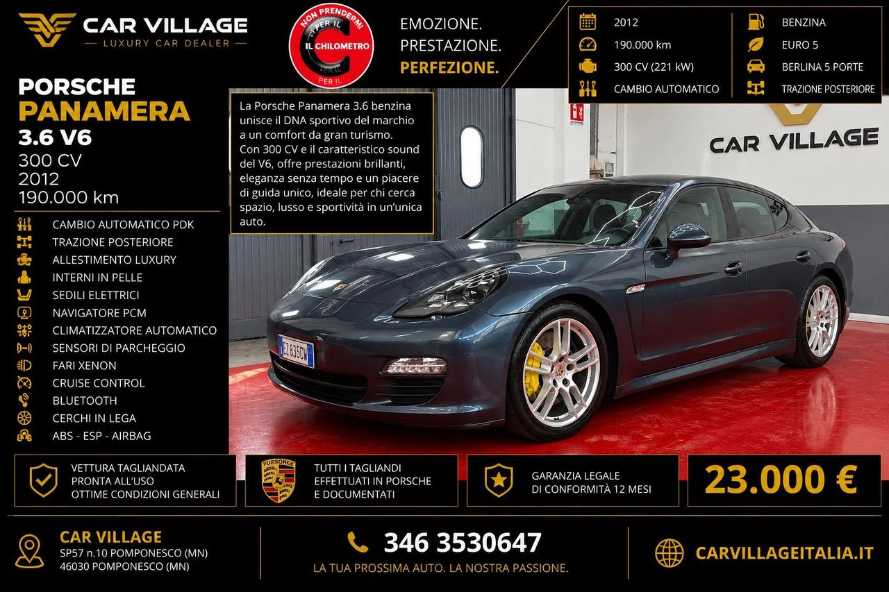 Porsche Panamera 3.6 4