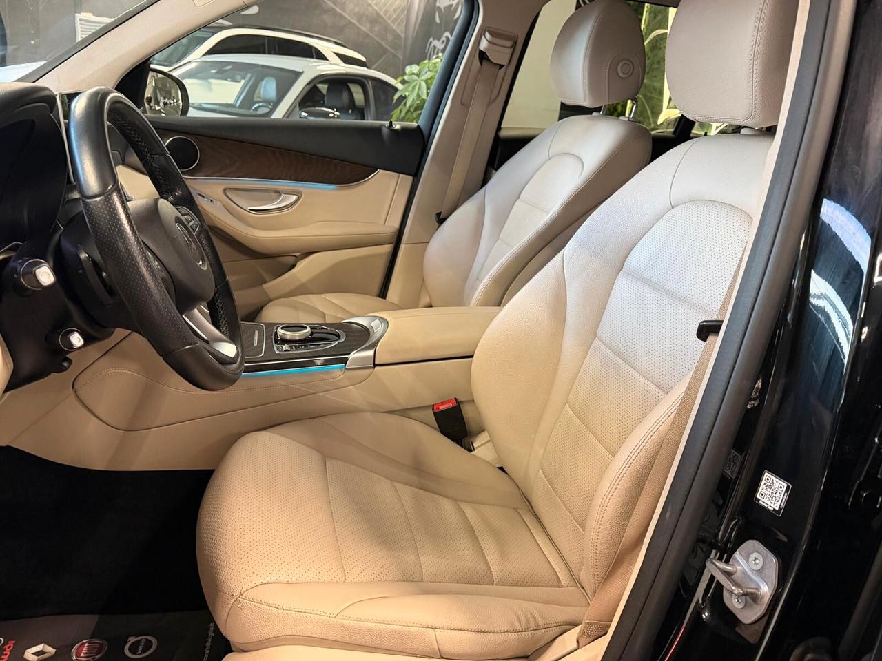 MERCEDES-BENZ GLC 220D 4MATIC PREMIUM 2.2 170CV PELLE NAVI CAM ANNO 2018