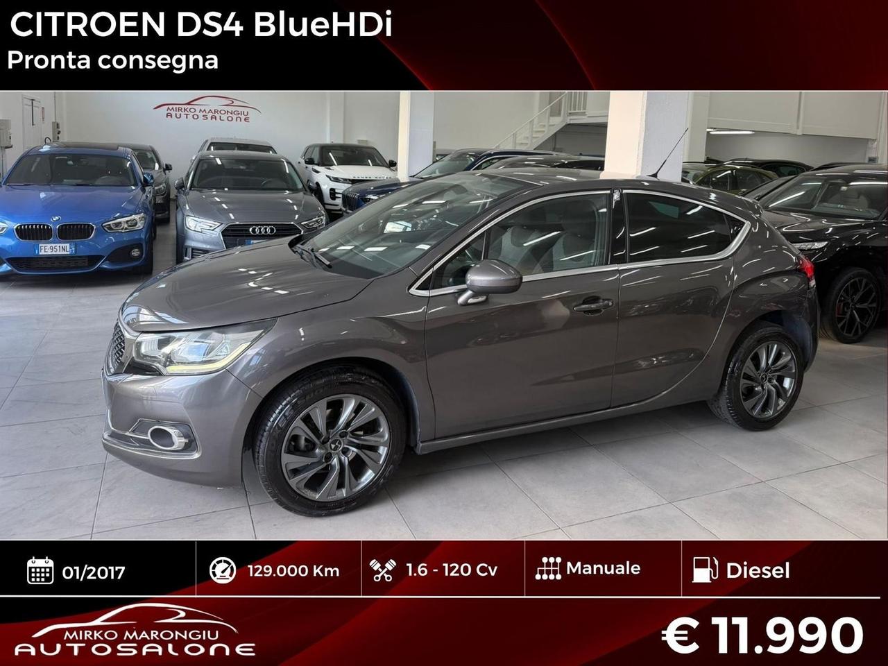 Citroen DS4 BlueHDi 120 S&S FINANZIABILE