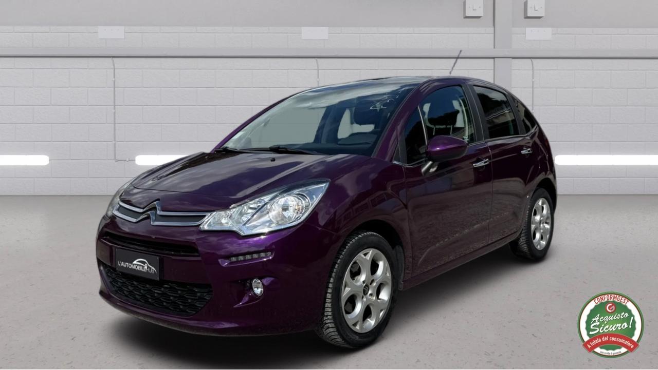Citroen C3 1.2 82cv Exclusive **PREZZO REALE**