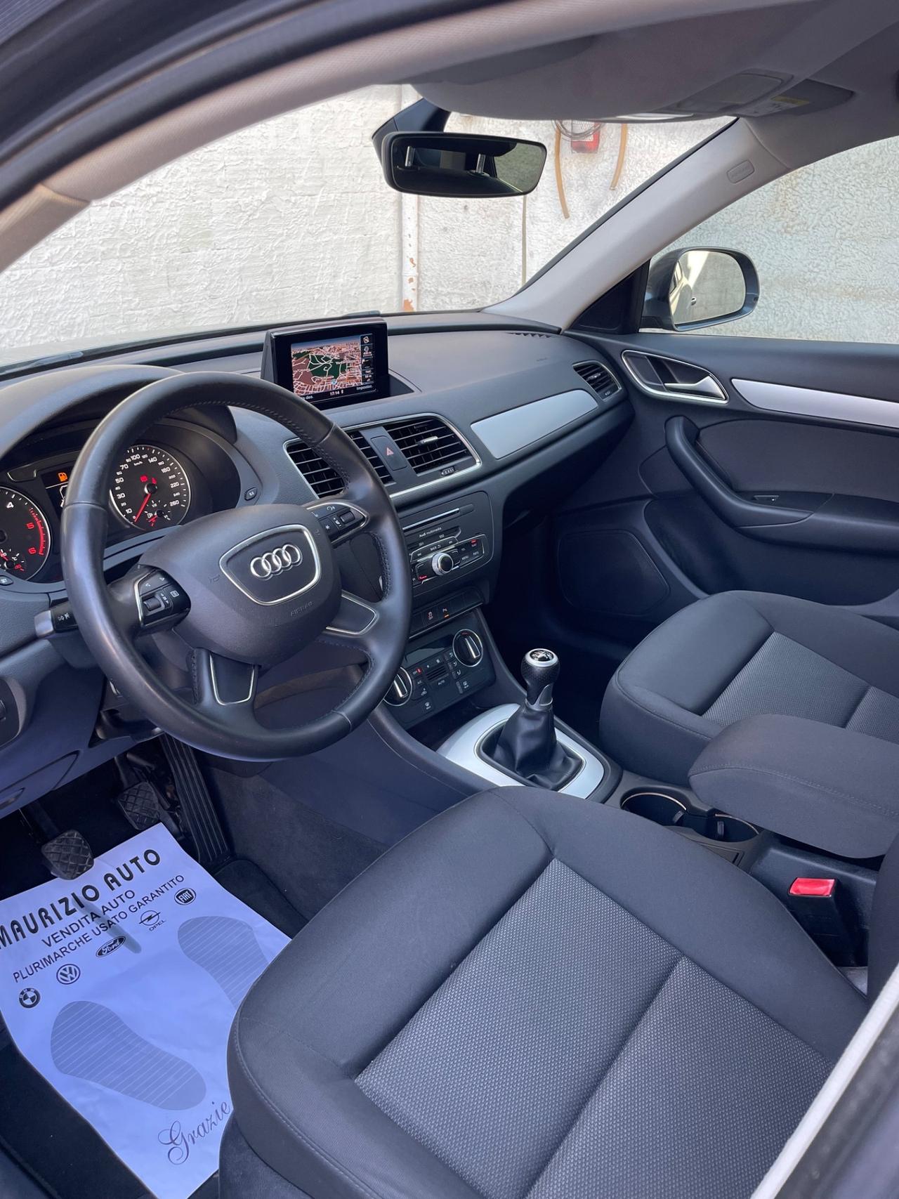 Audi Q3 RESTAYLING 2.0 TDI 120 CV Sport Full bixenon LED navigatore ecc dal nord Italia