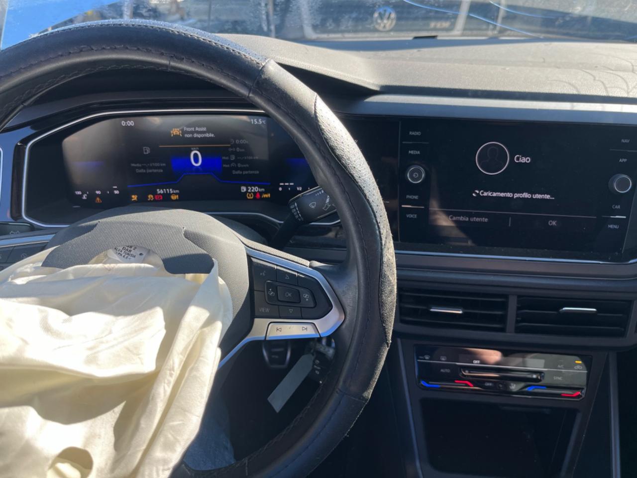 Volkswagen Polo 1.0 TSI R-Line 2023 sinistrata