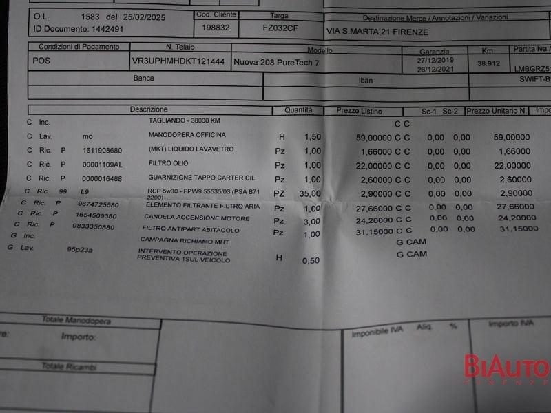 Peugeot 208 208 PureTech 75 Stop&Start 5 porte Active