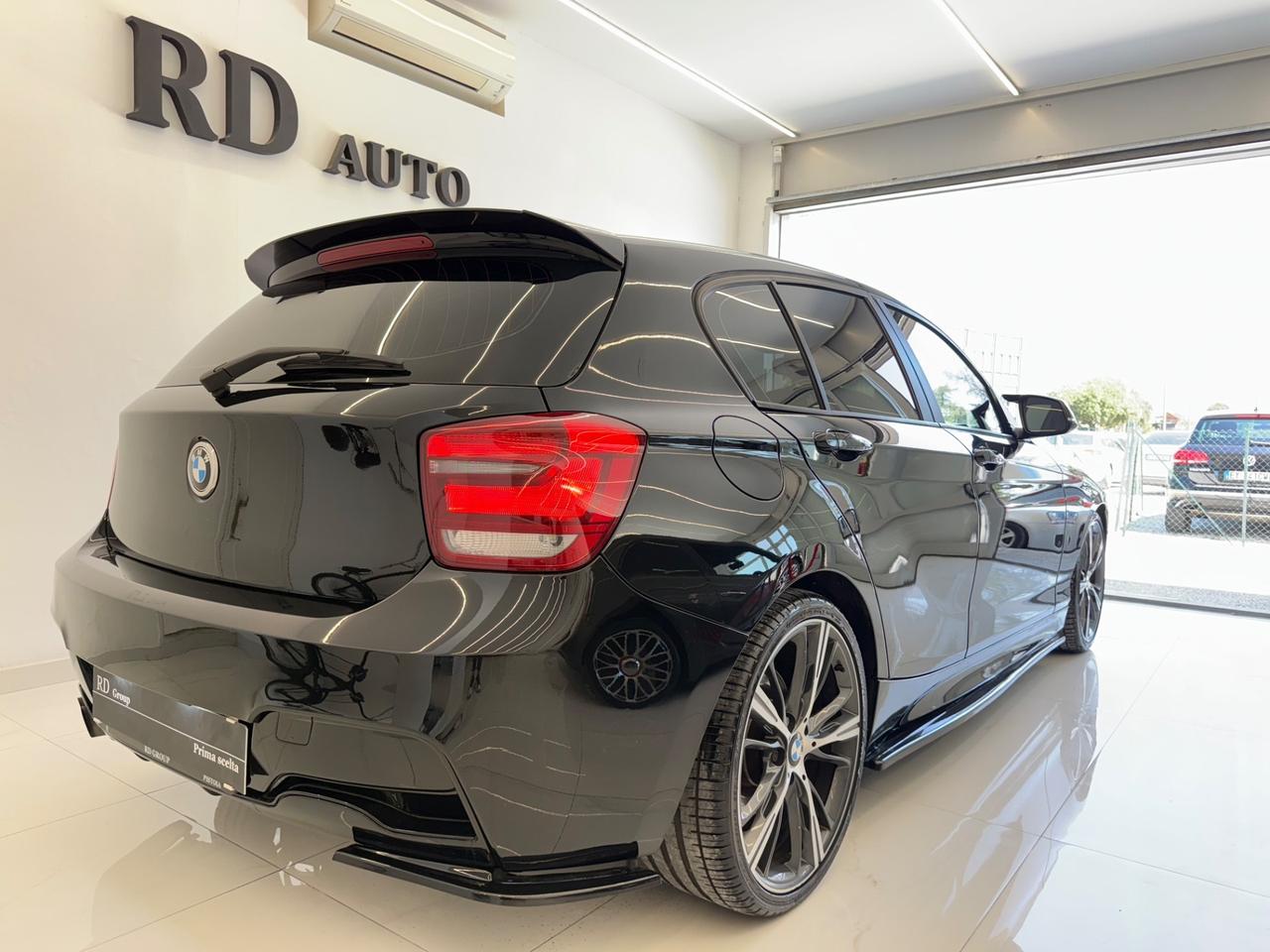 BMW 125d 218cv M sport Total black