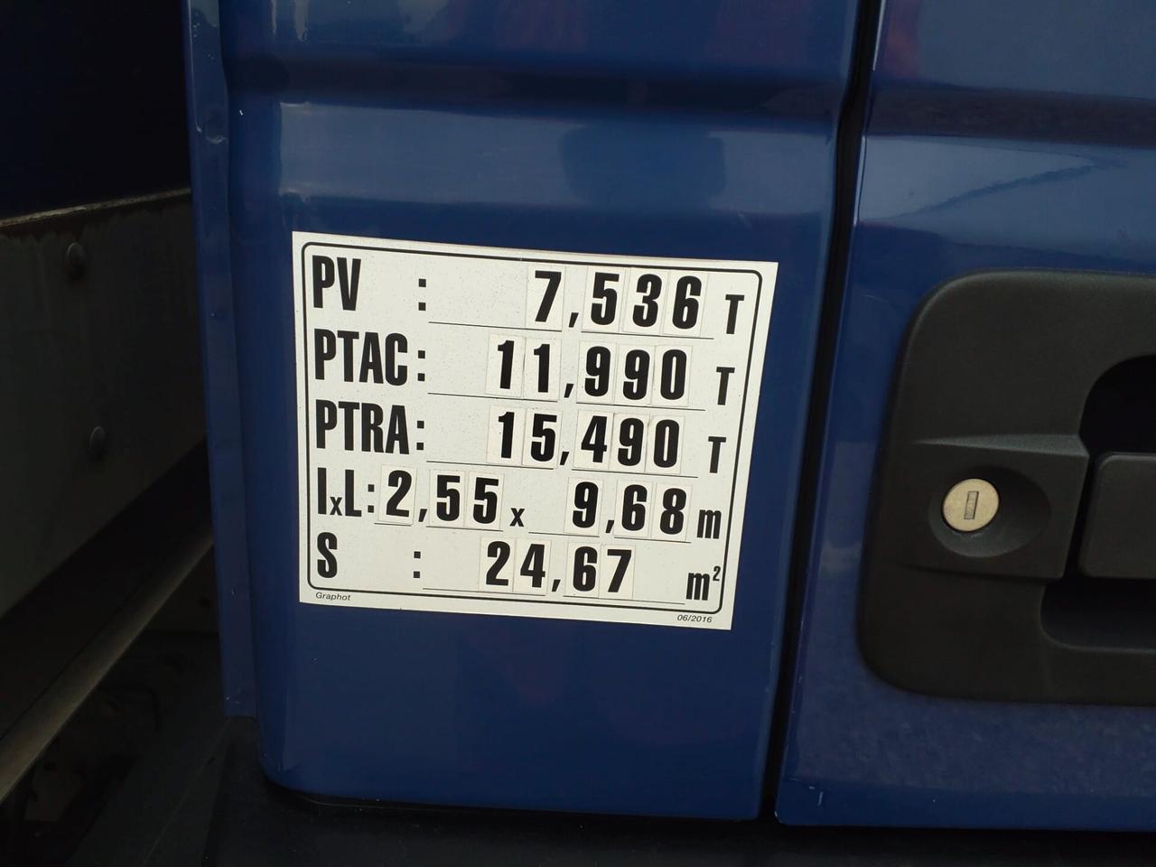 IVECO EUROCARGO 120E22P Euro 6