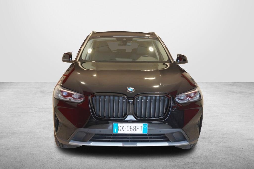 BMW X3 18D 150CV STEPTRONIC 48V S-DRIVE BUSINESS ADVANTAGE ( FARI LED - PELLE - CLIMA TRIZONA - CRUISE - NAVI - MIRROR - PARK ASSISTANT - TELECAMERA POST. - CERCHI 18 )
