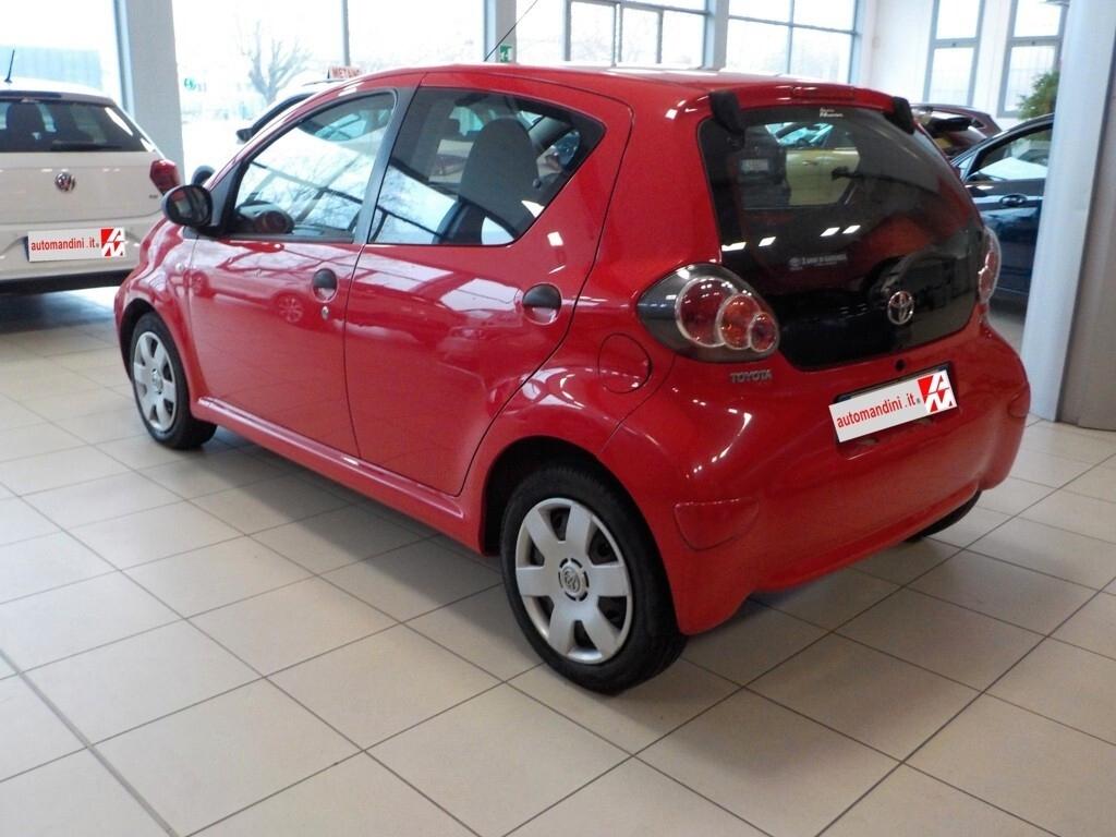 Toyota Aygo 1.0 12V VVT-i 5 porte Now