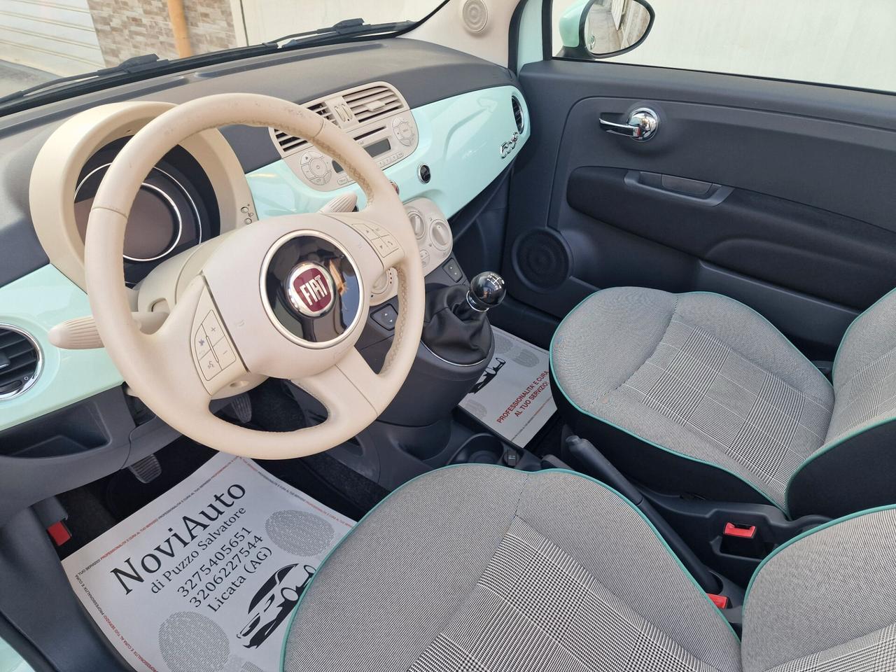 Fiat 500 C 1.2 benzina 70cv