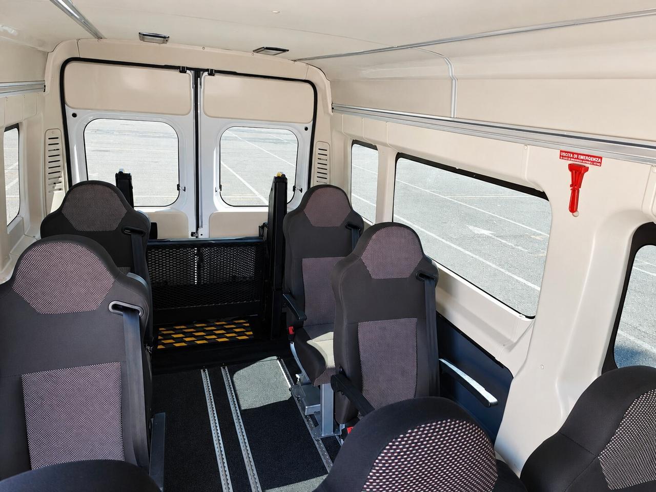 9 Posti Trasporto Disabili Fiat Ducato Maxi