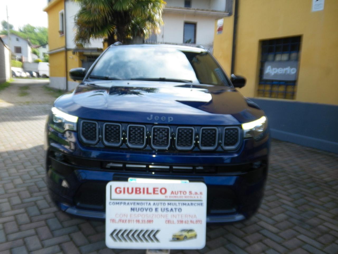 Jeep Compass 1.3 Turbo T4 240 CV PHEV AT6 4xe S - FOUL OPTIONAL INTERNI IN PELLE RISCALDATI..
