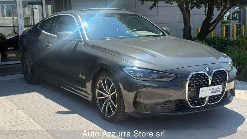 BMW Serie 4 430d Coupe mhev 48V xdrive Msport auto *TETTO, HARMAN KARDON, PROMO AZZURRA*