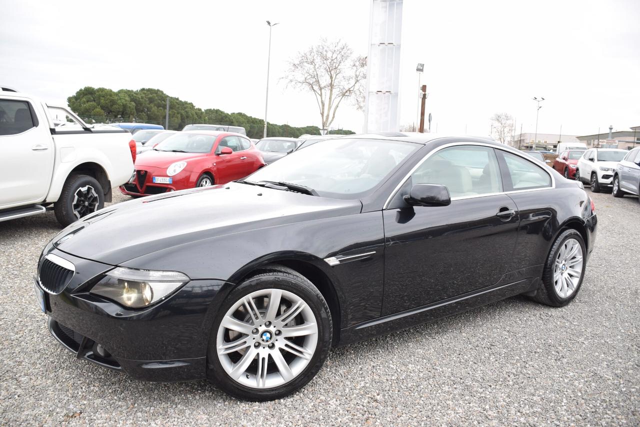Bmw 630 SERIE 6 630i COUPE' AUTOM. NAV CRUISE SENSORI PELLE