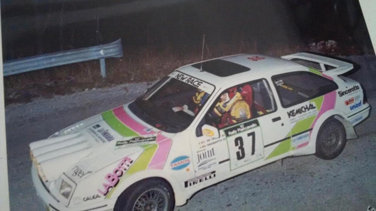 Ford Sierra Cosworth gruppo N reperto ex scuderia New Race 363cv